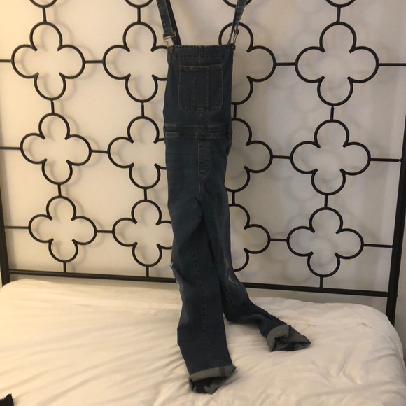 Distressed Denim Overalls - Edyson Brand - Picture 3 of 7